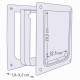 Двері Trixie FreeDog для собак, S-M 30 x 36 см (пластик)