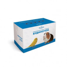 Будиночок-переноска Природа для тваринок макси 25x15x17 см