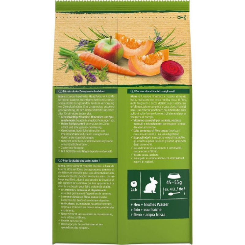 Корм Vitakraft Premium Menu Vital для декоративних гризунів для кроликів 1 кг