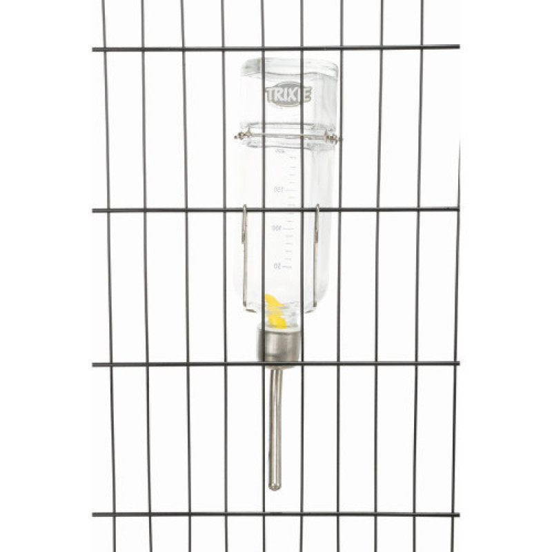 Поїлка Trixie для гризунів скляна 125 мл