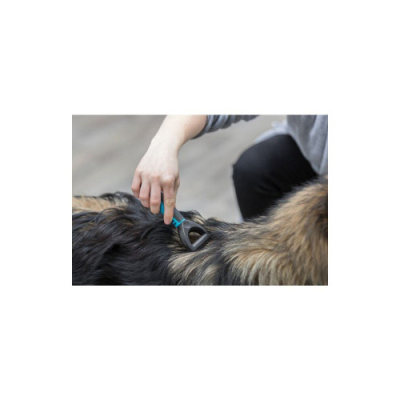 Ковтуноріз Trixie універсальний з дрібними зубцями пластикова ручка 5х18 см