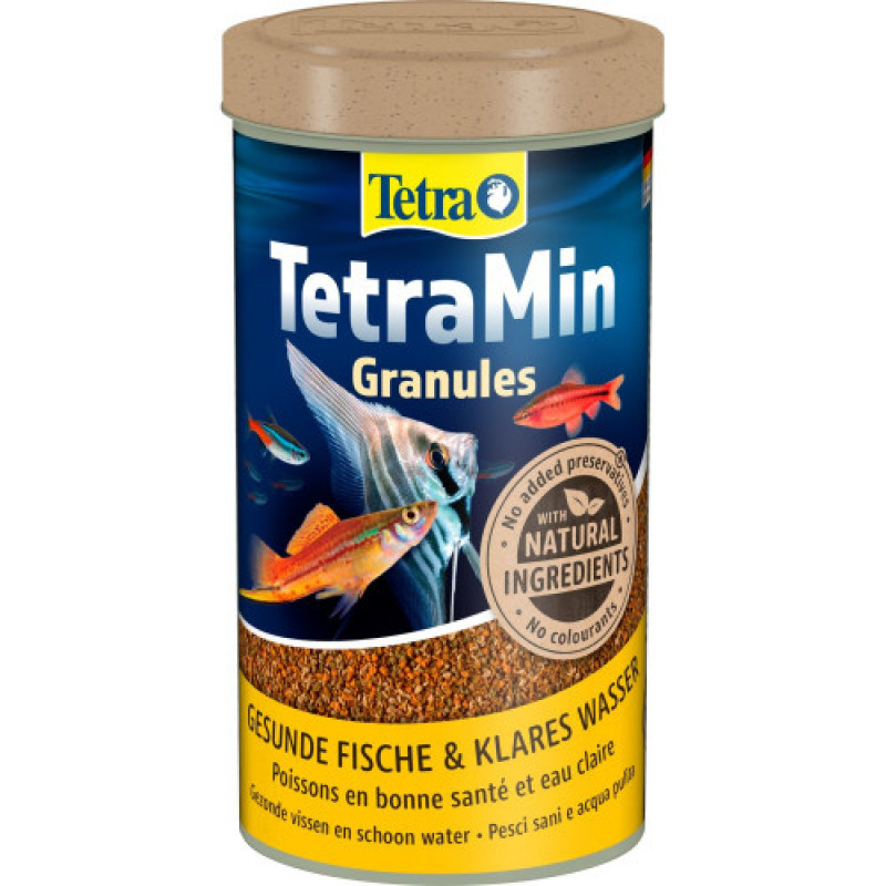 Корм Tetra Min Granules для акваріумних рибок гранули 200 г/ 500 мл
