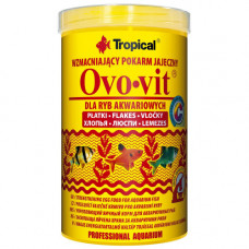Корм Tropical Ovo-Vit для всіх акваріумних риб пластівці 200 г/ 1 л