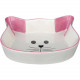 Миска Trixie для котів, у формі котячої мордочки, керамічна, 12 см, 250 мл