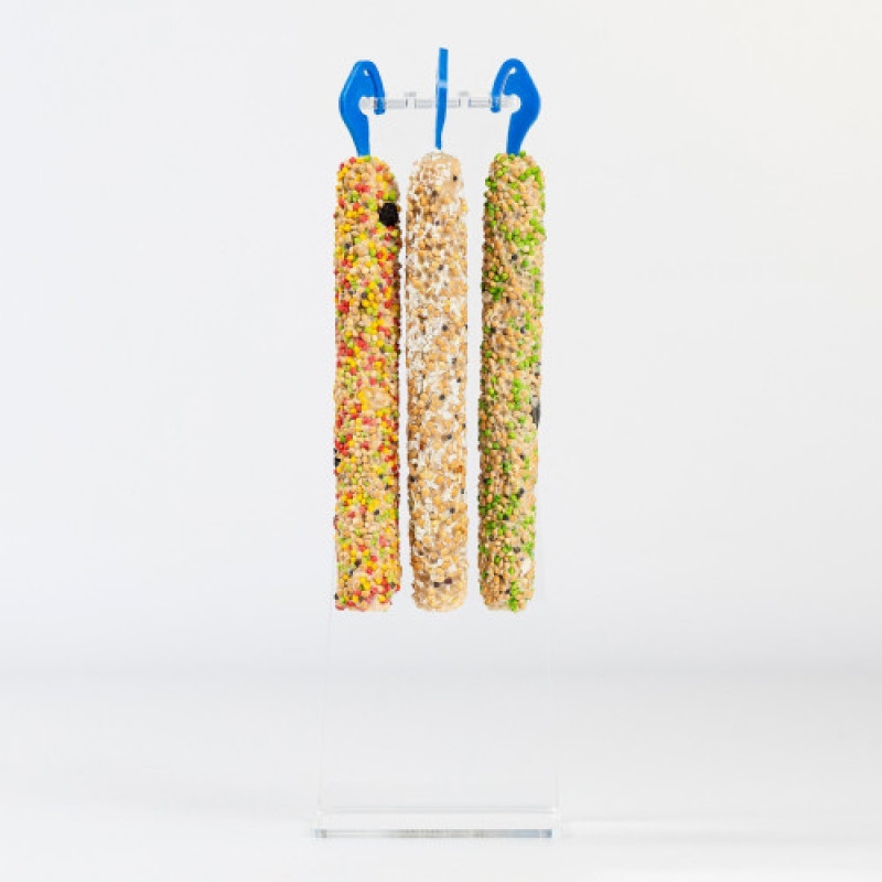 Ласощі Природа Колосок Коктейль для хвилястих папуг з сафлором лісовою ягодою та кокосом 90 г