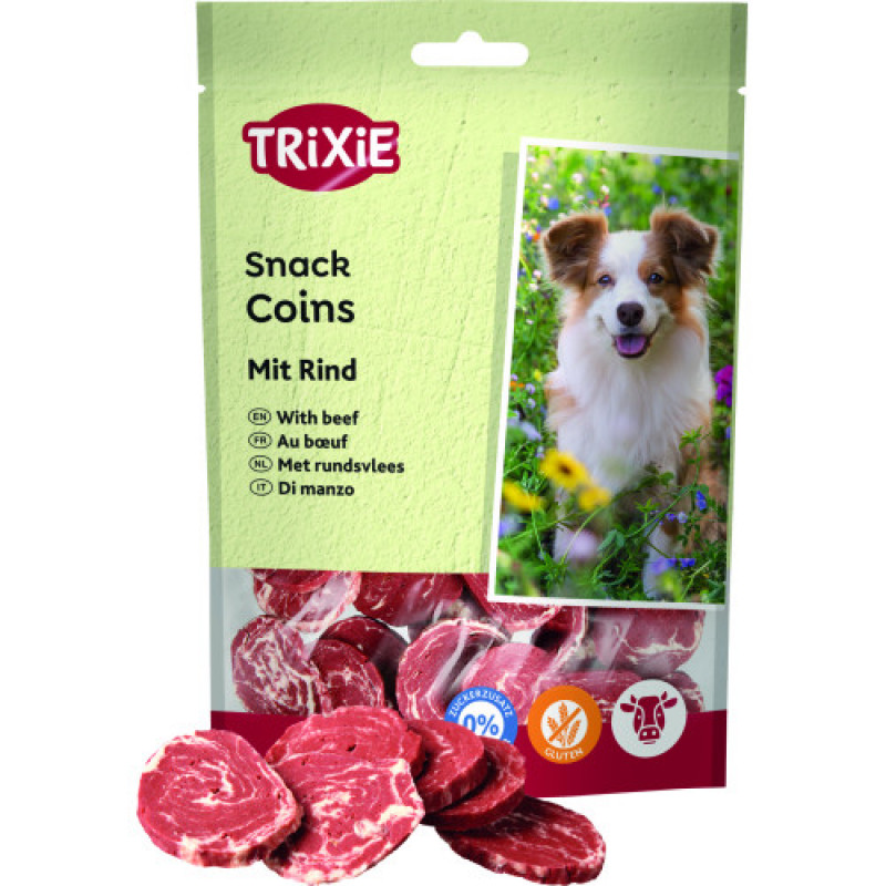 Ласощі Trixie Premio Beef Coins для собак з яловичиною 100 г