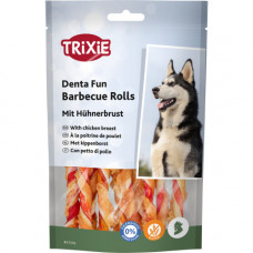 Ласощі Trixie Denta Fun Chewing Rolls для собак Паличка для чищення зубів з куркою 12 см 80 г 10 шт