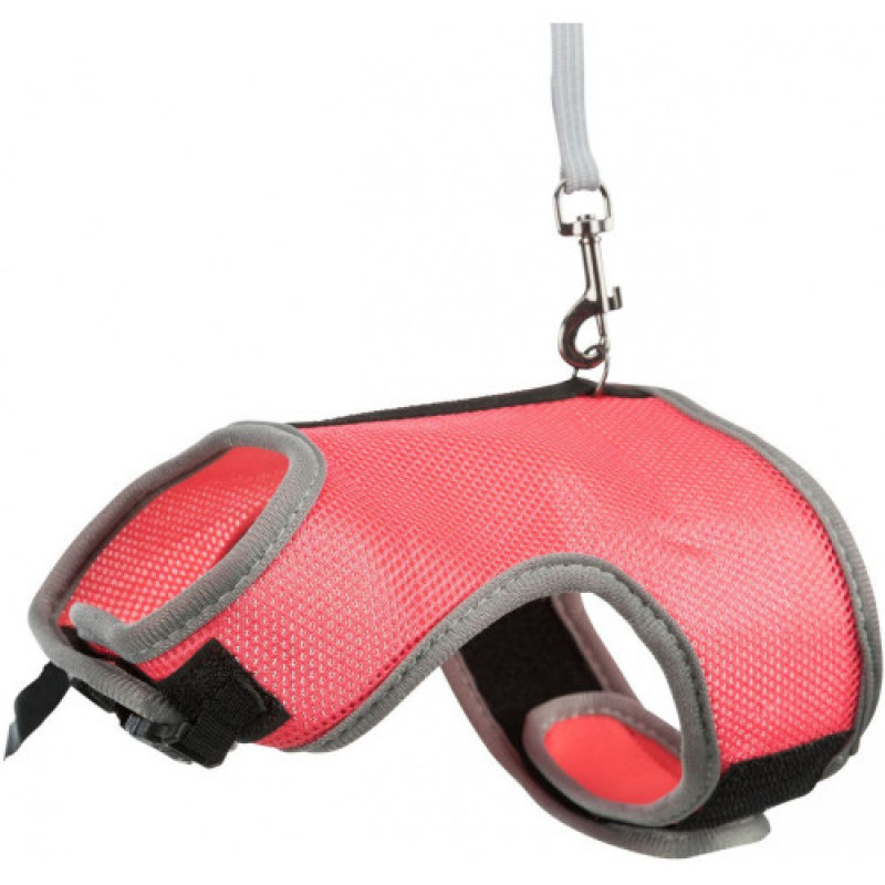 Шлейка з повідцем Trixie для великого кролика Soft м_яка нейлон 25-40 см