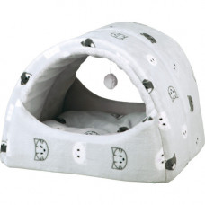 Будиночок-тунель Trixie для котів Mimi сірий 42х35х35 см