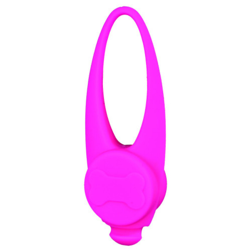 Брелок-ліхтарик Trixie для собак з водовідштовхувальним покриттям силікон 8х2,4 см