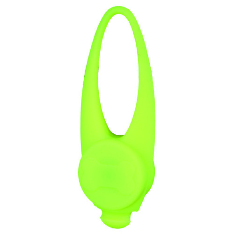 Брелок-ліхтарик Trixie для собак з водовідштовхувальним покриттям силікон 8х2,4 см