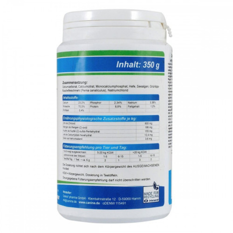 Вітамінно-мінеральний комплекс Canina Barfer Best Junior для собак на натуральному годуванні 350 г