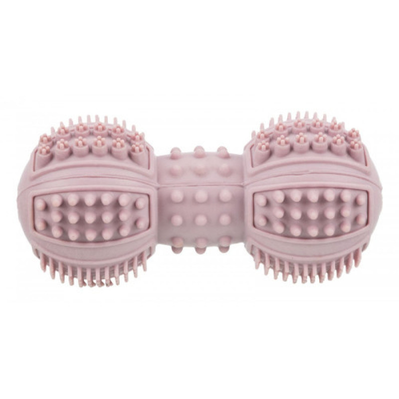 Іграшка Trixie Junior Dumbbell для цуценят Гантель шипована гума 9 см