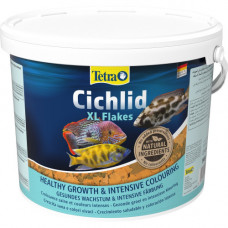Корм Tetra Cichlid XL Flakes для рибок великих цихлід пластівці 10 л/ 1,9 кг