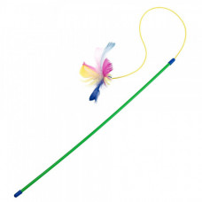 Іграшка Природа Паличка для кота з пір_ям на резинці 50 см