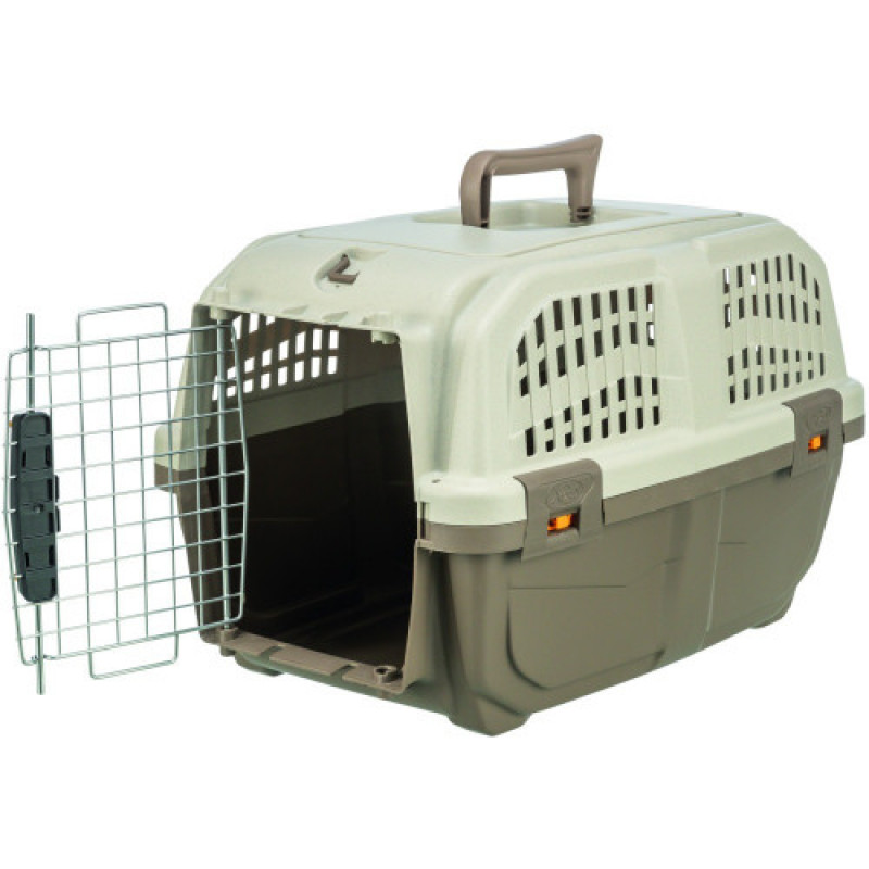 Контейнер-переноска Trixie для собак та котів Skudo 1 вагою до 12 кг коричнева пластик розмір XS 30x32x49 см