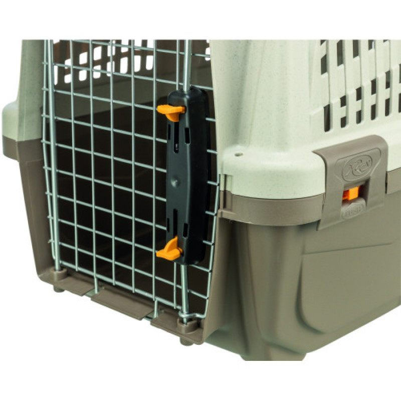 Контейнер-переноска Trixie для собак та котів Skudo 1 вагою до 12 кг коричнева пластик розмір XS 30x32x49 см