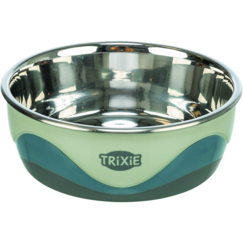 Миска Trixie для собак, з силіконовими вставками, 14 см, 400 мл