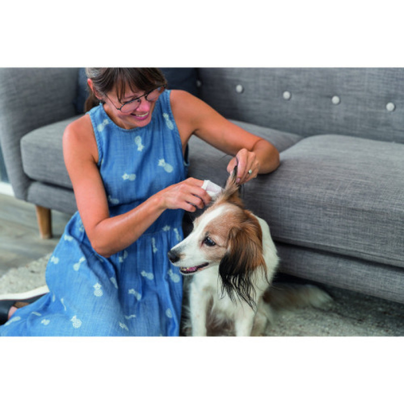 Серветки Trixie для догляду за вухами 30шт