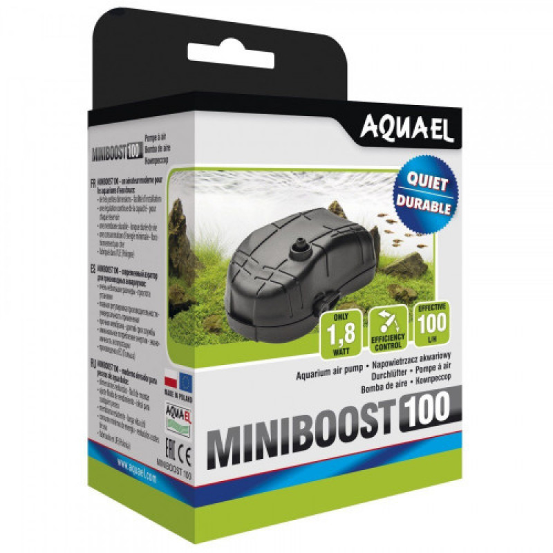 Компресор Aquael Miniboost 100 для акваріума до 100 л/годину