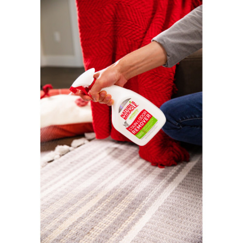 Засіб 8in1 Nature_s Miracle Dog Stain and Odor Remover Spray для усунення плям та запахів від собак 709 мл