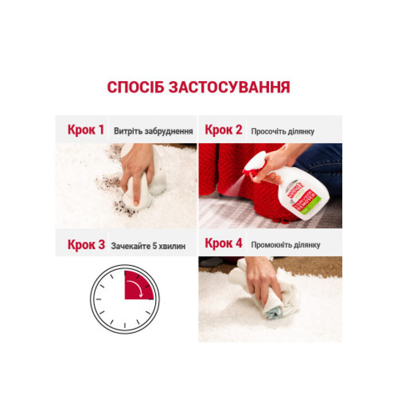 Засіб 8in1 Nature_s Miracle Dog Stain and Odor Remover Spray для усунення плям та запахів від собак 709 мл