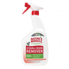 Засіб 8in1 Nature_s Miracle Dog Stain and Odor Remover Spray Melon для усунення плям та запахів з ароматом дині 946 мл