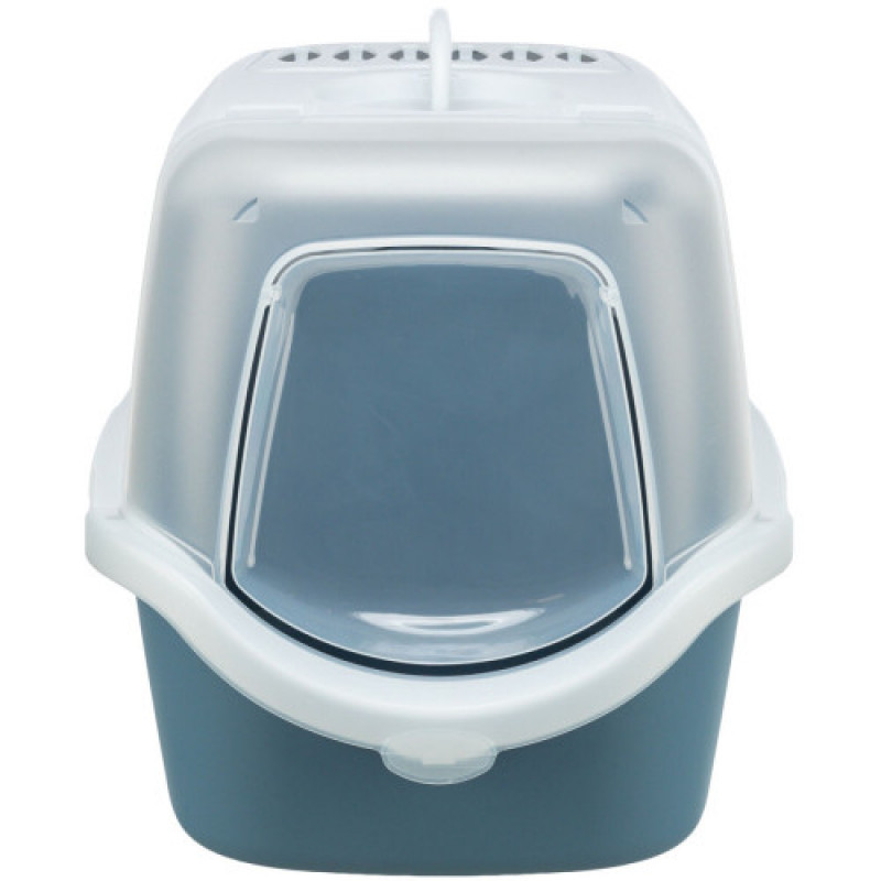 Туалет-будиночок Trixie Віко з напівпрозорим верхом 40 х 40 х 56 см блакитно-білий