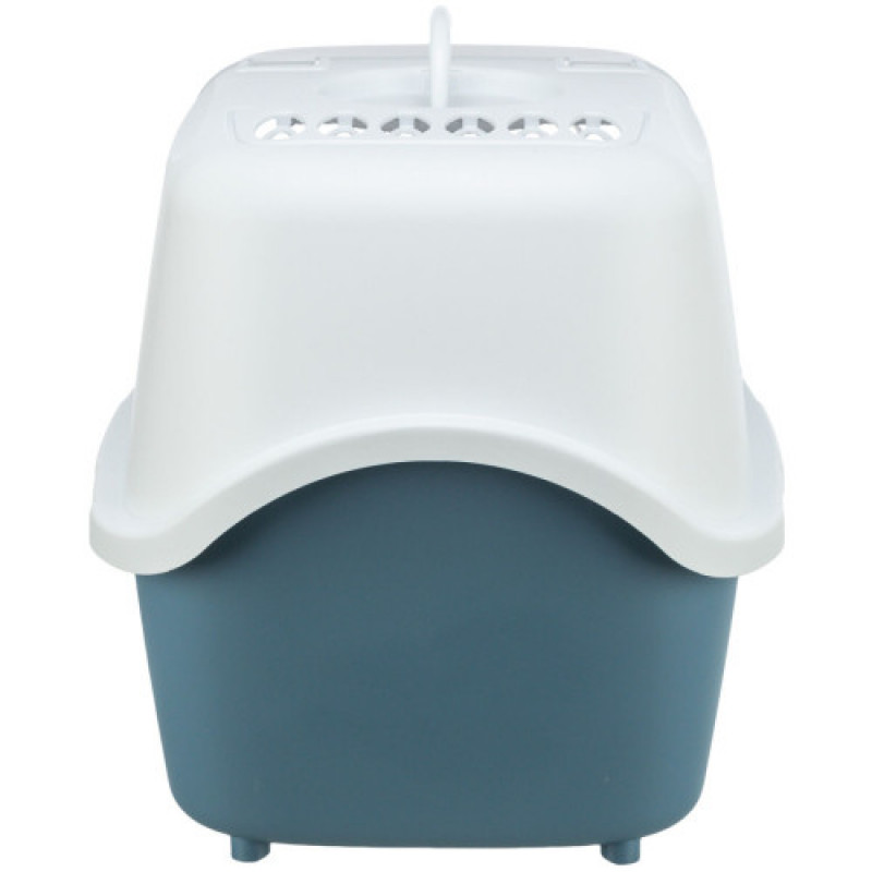 Туалет-будиночок Trixie Віко з напівпрозорим верхом 40 х 40 х 56 см блакитно-білий