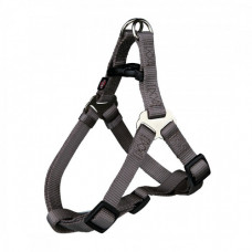 Шлея-петля Trixie для собак Premium нейлон графітова розмір XS-S 30-40 см/10 мм
