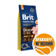 Сухий корм Brit Premium Dog Junior M для цуценят та юніорів середніх порід, з куркою, 15 кг