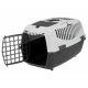 Контейнер-переноска Trixie для собак та котів Capri 2 вагою до 8 кг сіра пластик розмір XS-S 37x34x55 см