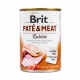 Корм вологий Brit Care Pate and Meat для дорослих собак з кроликом 400 г