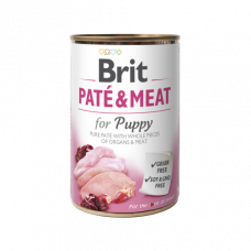 Вологий корм Brit Care Pate & Meat для цуценят, з куркою та індичкою, 400 г