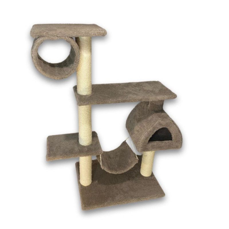 Дряпка Природа Містечко 2 для котів 108х49х122 см