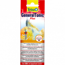 Засіб Tetra Medica General Tonic Plus для лікування бактеріальних та паразитарних захворювань у риб, 20 мл на 500 л