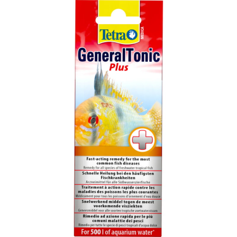 Засіб Tetra Medica General Tonic Plus для риб лікарський від бактеріальних та паразитарних захворювань 20 мл на 500 л