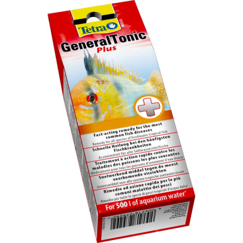 Засіб Tetra Medica General Tonic Plus для риб лікарський від бактеріальних та паразитарних захворювань 20 мл на 500 л