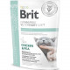 Сухий корм Brit GF VetDiet Cat Struvite для котів, при сечокам'яній хворобі, з куркою та горохом, 400 г