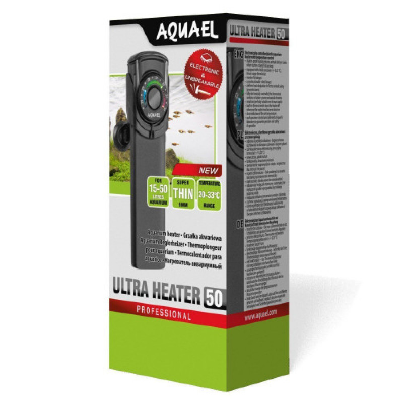 Обігрівач Aquael Ultra Heater 50 для акваріума 15-50 л 50 Вт 16,3см
