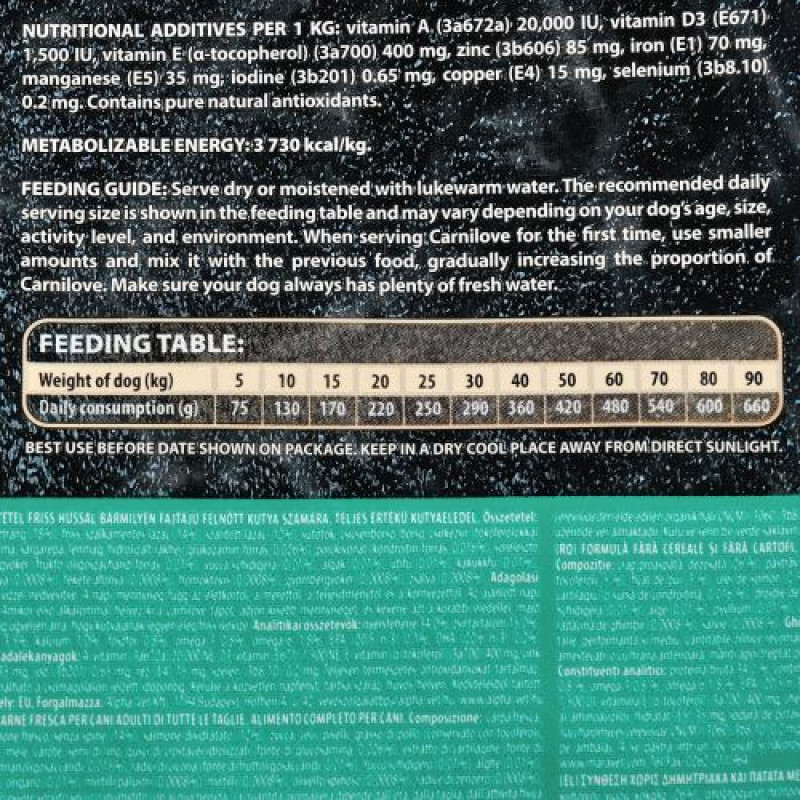 Сухий корм Carnilove Fresh Carp & Trout для дорослих собак всіх порід, риба, 1,5 кг