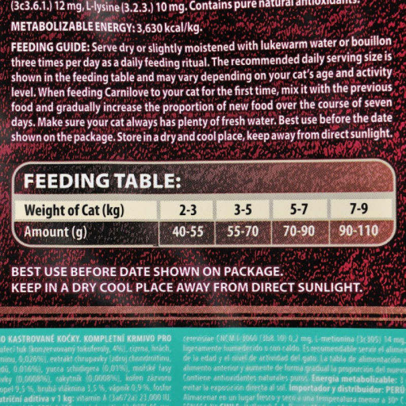 Корм сухий Carnilove Fresh Carp and Trout Sterilised for Adult Cats для дорослих стерилізованих та кастрованих котів з коропом та фореллю 2 кг