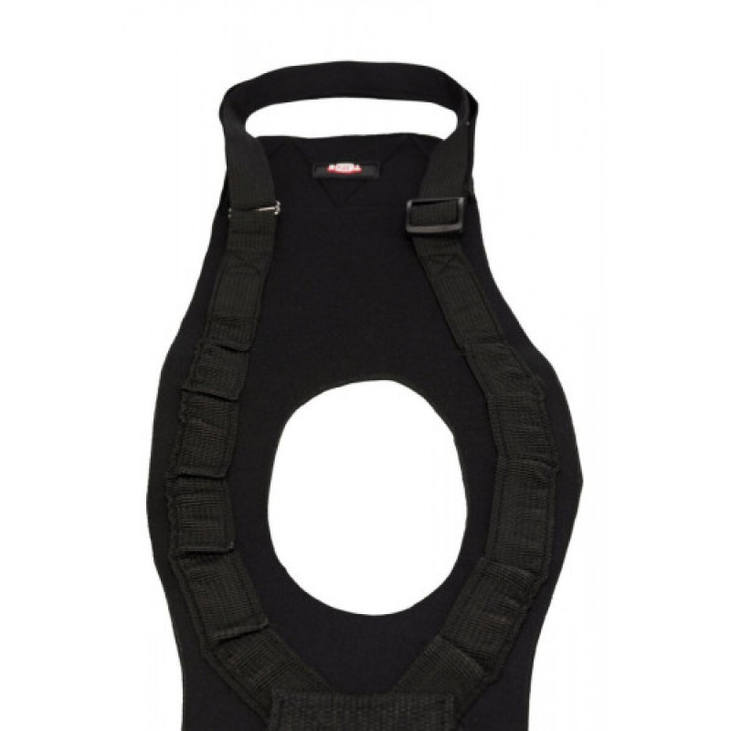 Пояс Trixie для собак підтримуючий неопреновий чорний L: 65–75 см
