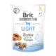 Ласощі Brit Care Functional Snack Light для собак для контролю ваги з кроликом та папаєю 150 г
