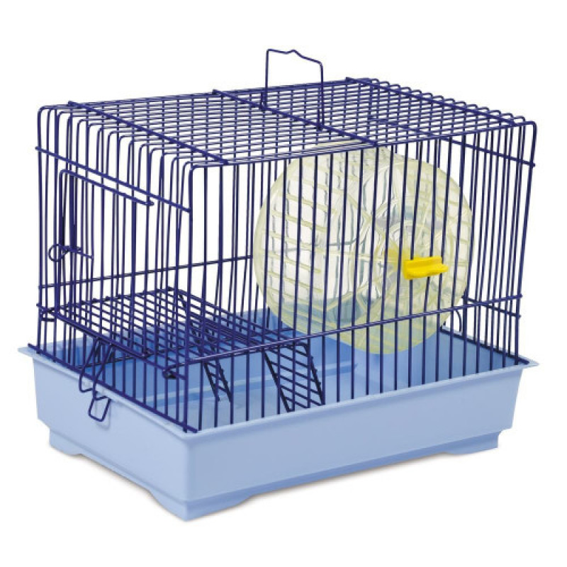 Клітка Природа Давид-1 для гризунів синя/світло-блакитна 30х20х24 см