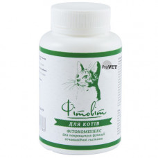 Фітокомплекс Provet ФІТОВИТ для котів для покращення функцій сечовидільної системи 100 табл 72 г