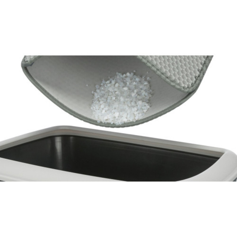 Килим Trixie під туалет двошаровий 40 х 55 сірий