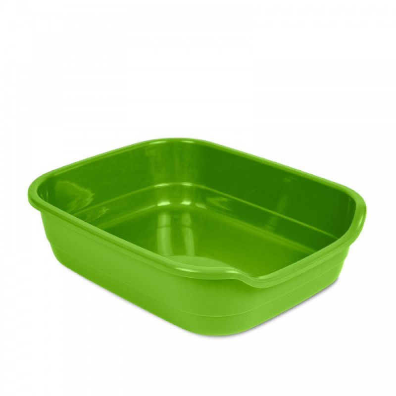 Туалет Природа Comfort L для котів лайм 49х39х15 см