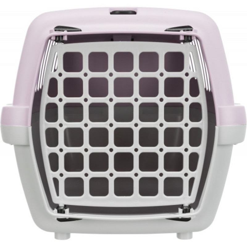 Контейнер-переноска Trixie для собак та котів Capri 2 вагою до 8 кг рожева пластик розмір XS-S 37x34x55 см