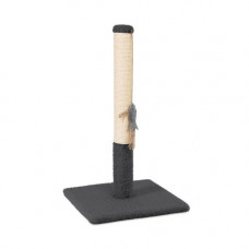 Кігтеточка Природа ДО1 стовпчик для котів сірий 36х36х67 см